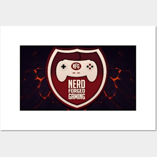 Nerd Forged Gaming Banner! Posters and Art